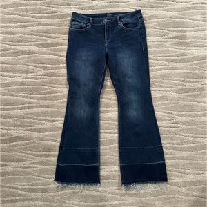 New York & Company Cropped Flare Jeans - Size 8